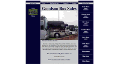 Desktop Screenshot of goodsonbussales.com